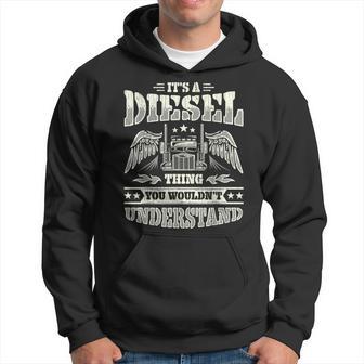 It's A Diesel Thing トラッカー トラック ドライバー メカニック 面白い メンズ パーカー - Kawaiitshirt
