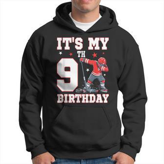 It's My 9Th Birthday 男の子 アイスホッケー ダビング 9歳 パーカー - Kawaiitshirt
