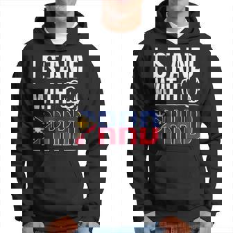 Itand With Prrd Du30 サポーター フィリピン国旗拳ポンプ パーカー - Kawaiitshirt