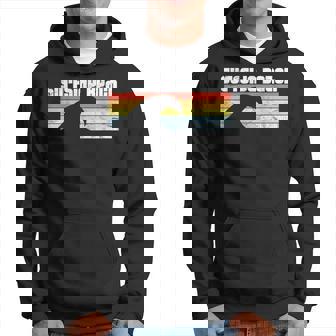 J'aime Surfside Beach Caroline Du Sud Océan Atlantique Wave Sc Sweat à capuche - Cadeauxyz