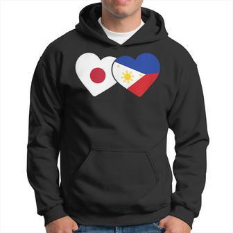 Japanese Flag Phillipinesフィリピンの遺産 フィリピンのルーツ 日本の国旗 フィリピンの国旗 パーカー - Kawaiitshirt