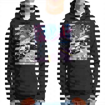 Jdm レースカーズ 東京ストリート ドリフト アニメ風 桜 パーカー - Kawaiitshirt