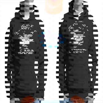 Je Ne Ronfle Pas Je Ronronne Chat Pyjama Homme Papy Ronfleur Sweat à capuche - Cadeauxyz