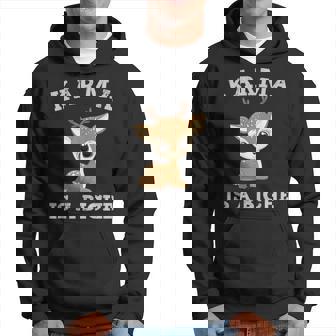 Karma Is A Biche Jeu De Mots Drôle Humour Comique Et Unique Sweat à capuche - Cadeauxyz