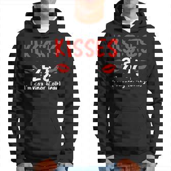 Kisses 25 Imave For College バレンタインデー デザイナー パーカー - Kawaiitshirt
