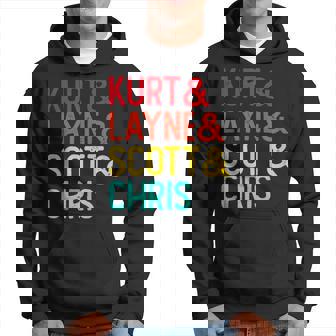 Kurt & Layne &Cott & Chris Fuentes Grunge Distressed Sudadera - Regaloses