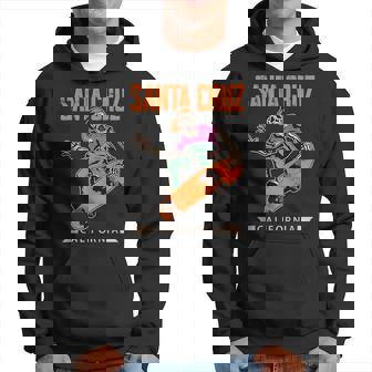 Laid Back スケルトン スケートボーダー サンタクルーズ パーカー - Kawaiitshirt