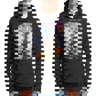 Laser Eyespace モルモット 猫 ナマケモノ 恐竜 パーカー - Kawaiitshirt