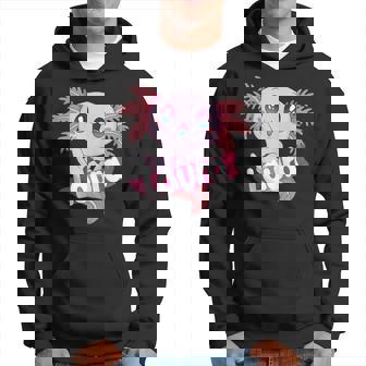 Laura Hermoso Nombre De Niña Con Lindo Ajolote Sudadera - Regaloses
