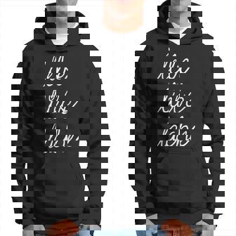 Lebe Liebe Lache Positive Lebensstellung Kapuzenpullover - Geschenkecke