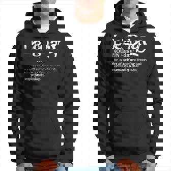 Leg Day Definition Funda Para Bomba De Gimnasio De Gran Tamaño Sudadera - Regaloses