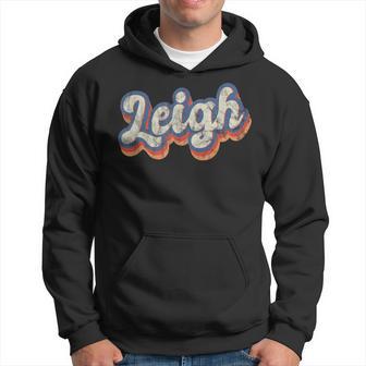 Leigh 名前入りシャツ カスタムレタリング 70年代 パーカー - Kawaiitshirt