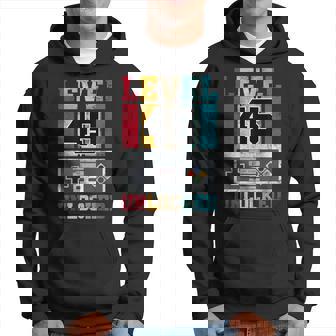 Level 45 Jeu Débloqué 45 Ans Gamer 45E Anniversaire Sweat à capuche - Cadeauxyz