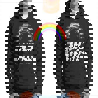 Lgbt フラッグ プライド ポケット レインボー Love Wins パーティー レインボー パーカー - Kawaiitshirt