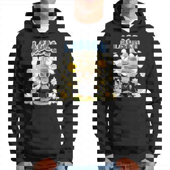 Lindas Flores De Labubu Divertidas Para Amantes De Labubu Sudadera - Regaloses
