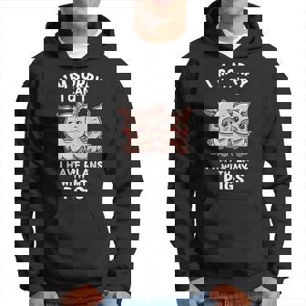 Lindos Cerdos Loiento No Puedo Tener Planes Con Mis Cerdos Sudadera - Regaloses