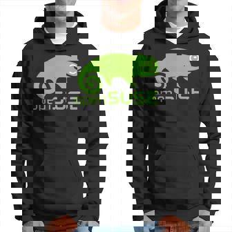 Linux Opensuse ラバーtシャツ タグライン&ロゴ オープンソースos パーカー - Kawaiitshirt