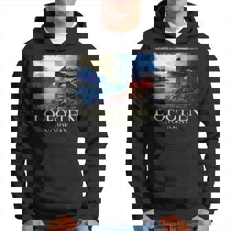 Lofoten ノルウェー キャビン ノルディック フィヨルド ベルゲン オーロラ パーカー - Kawaiitshirt