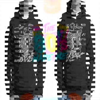 Los 80 Me Hicieron The 80S Made Me In Mangas Sudadera - Regaloses