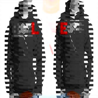 Love Badminton レトロバドミントンラバー パーカー - Kawaiitshirt