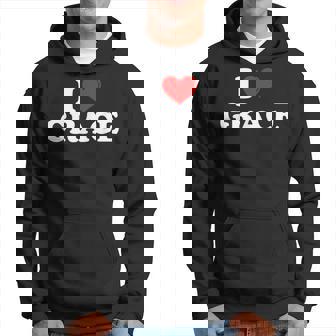 I Love Grace I Heart Grace ファーストネーム グレース ジョーク 面白い パーカー - Kawaiitshirt