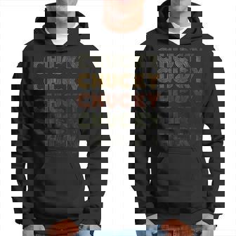 Love Heart Chucky グランジ ビンテージスタイル ブラック チャッキー パーカー - Kawaiitshirt