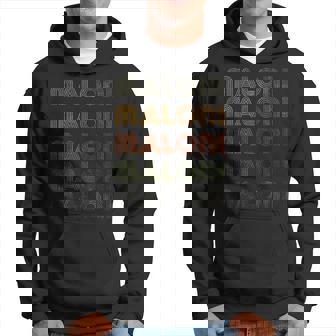 Love Heart Maloni グランジ ビンテージスタイル ブラック マローニ パーカー - Kawaiitshirt