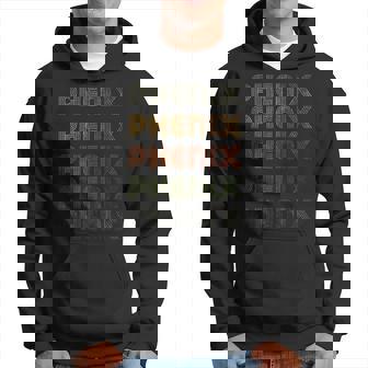 Love Heart Phenix グランジ ビンテージスタイル ブラック フェニックス パーカー - Kawaiitshirt