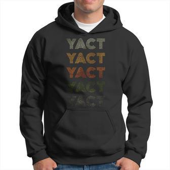 Love Heart Yact グランジ ビンテージスタイル ブラック ヤクト パーカー - Kawaiitshirt