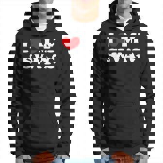 I Love Mywag アイ・ラブ・マイ・スワッグ、アイ・ハート・マイ・スワッグ パーカー - Kawaiitshirt