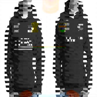 Maillot De Football Drapeau De L'inde Sweat à capuche - Cadeauxyz