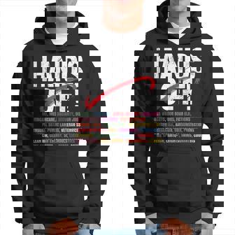 Mains Off Hands Off Sweat à capuche - Cadeauxyz