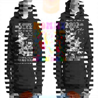 Mamá Del Cumpleañero Princesa Niña Pinchando Unicornios Familia Sudadera - Regaloses