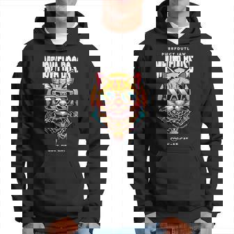 Meowfia Boss Cat Lunettes De Soleil Avec Chaîne Cool As Cat Sweat à capuche - Cadeauxyz