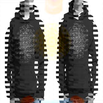Metatron Cube 64 Tetraedro Flor De Laida Geometríaagrada Sudadera - Regaloses