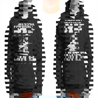 Milf Hunter シングルホットダディ アダルトジョーク パーカー - Kawaiitshirt