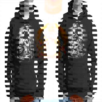 Muscular Jésus Christ – Amusant Haltérophilie Jésus Gym Sports Sweat à capuche - Cadeauxyz