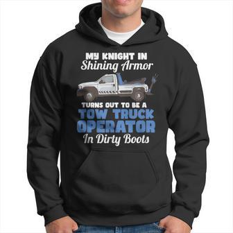 My Knight Inhining Armor 面白い引用句 レッカー車 オペレーター パーカー - Kawaiitshirt