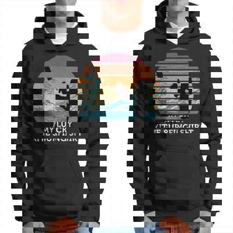 My Lucky Kite サーフィンシャツ ヴィンテージ サンセット ビーチ パーカー - Kawaiitshirt