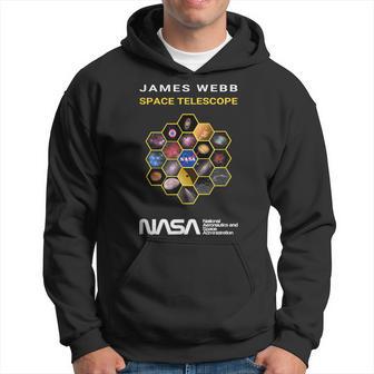 Nasa James Webb スペース望遠鏡 Jwst ワーム インシグニア Esa Csa パーカー - Kawaiitshirt