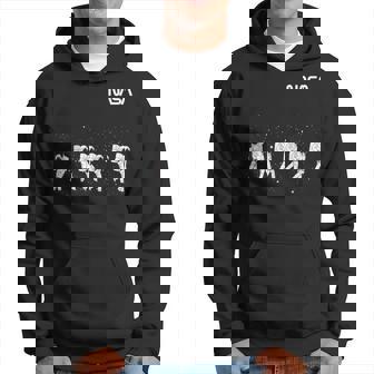 Nasa宇宙飛行士ダンシングワームロゴ パーカー - Kawaiitshirt