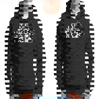 The Neko Face ザ・ネコ・フェイス《ホワイト文字》猫 ハチワレ パロディ ゆるくて かわいい 面白 イラスト パーカー - Kawaiitshirt