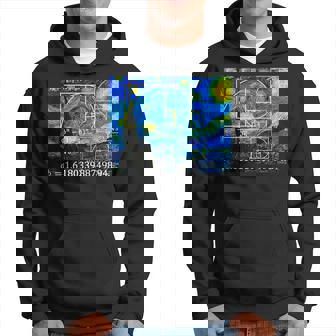 Nerd Noche Estrellada Fibonacci Goldenpiral Maestro De Matemáticas Sudadera - Regaloses