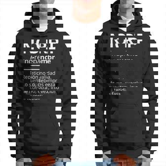 No Rep Definición Entrenamiento Fitness Gimnasio Regalo Sudadera - Regaloses