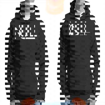 Null Computer サイエンスコード エラー ユーモア エンジニア パーカー - Kawaiitshirt