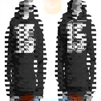 Número 15 Deportiva Con Número De Lauerte Sudadera - Regaloses