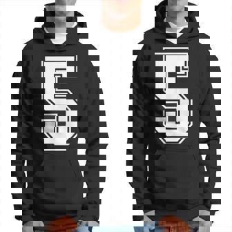 Número 5 Deportiva Con Número De Lauerte Sudadera - Regaloses
