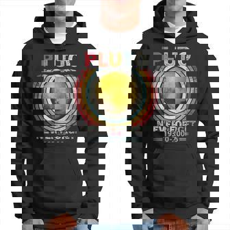 Nunca Olvides Plutón Divertido Espacio Retro Estilo Sudadera - Regaloses