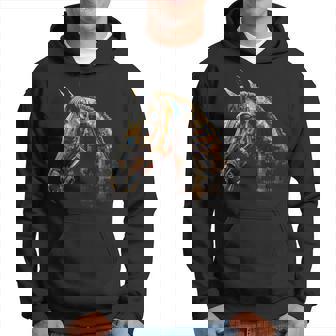 Obra De Arte De Caballo Caballo Animal Sudadera - Regaloses