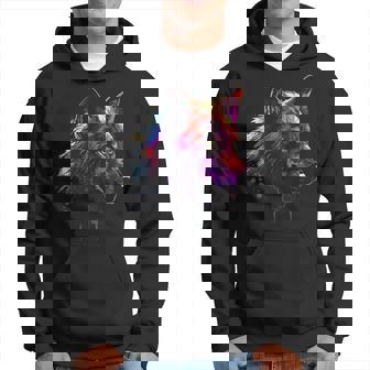 Obra De Arte Del Amante Del Lobo Motivo Animal Sudadera - Regaloses